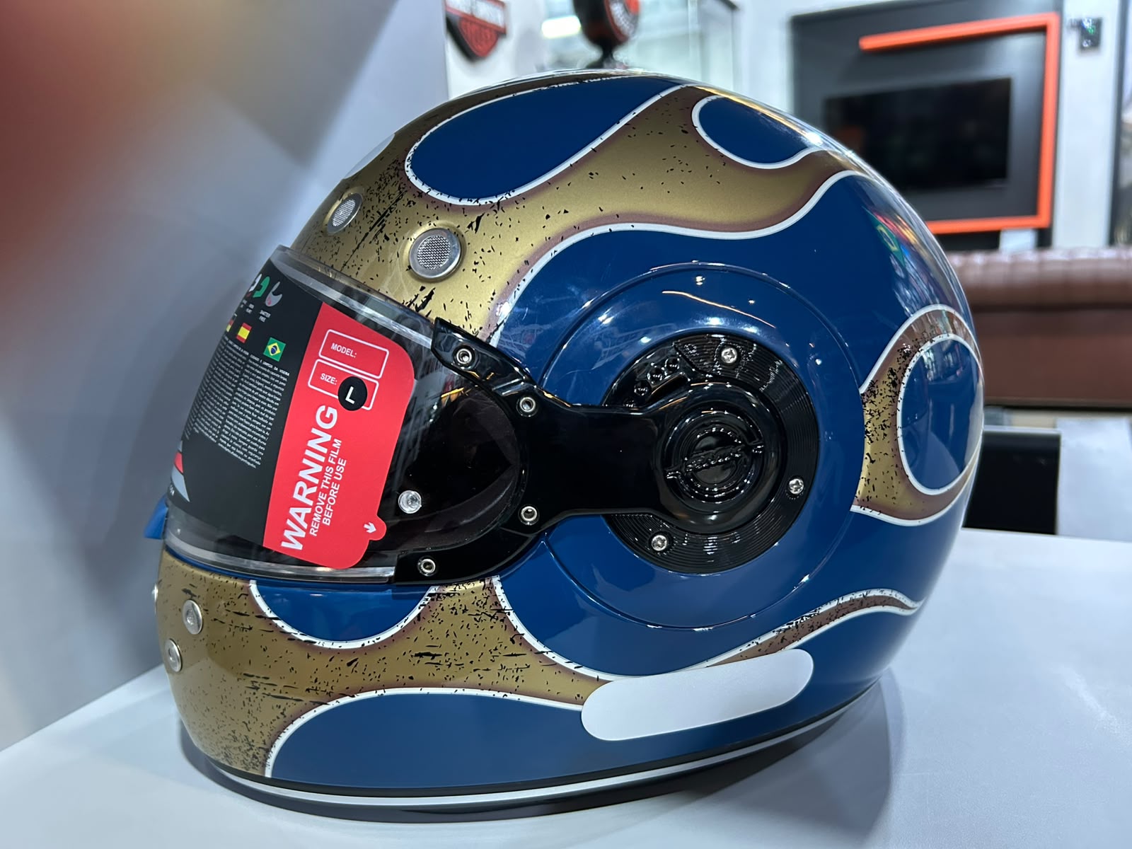 CAPACETE SMK RETRO GL577